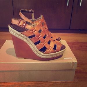 Christian louboutin wedges